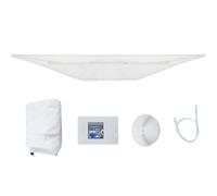 Portable Ac Window Seal - Fabric Weather Stripping Insulation Vent Seal Kit