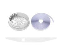 Portable AC Window Vent Kit | Heat Insulation Seal Fabric | Adapter