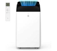 Portable Air Conditioner 12000 BTU, 3-in-1 Compact Cooler Dehumidifier and Ventilation Fan with Remote Control, Digital Display, 24 Hour Timer and Sleep Mode, Energy Efficient Mobile AC TAC-12CPB/DM7