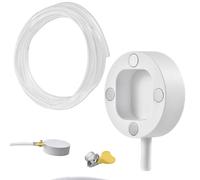Portable Air Conditioner Drain - Transparent Condensate Pipe Replacement for Mini Split Cooling System | Magnetic Fix Clamp with Tubing, Hose Kit for Water Outlet Appliance Extension