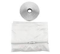 Portable Air Conditioner Kit, Vent Seal, Cloth Seal Strip with or Size Options, Compact Cooling Accessory for Dorm or Living Room Use, Travel Bedroom, White