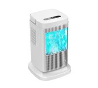Portable air conditioner, quiet fan, micro-semiconductor air conditioner, mini fridge with Northern Lights effect, for living rooms, bedrooms and flats