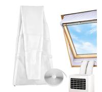 Portable Air Conditioner Window Seal Kit Double Hose AC Vent Seal Cloth Adj