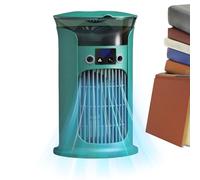 Portable Air Cooler, Desktop Water Fan, 3-Speed Cooling Device, LED Light Function, Compact Climate Control, for Office, Camping, Study, Dorm Room, Apartment, Outdoor Use