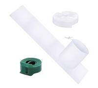 Portable Air Cooling Sealing Kit, Tumble Dryer Vent Seal Kit, 8.66x8.66x1.18 Inches Flexible Nylon Material, Energy Saving Cloth Set for Living Room Bedroom Use, White