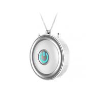 Portable Air Purifier Household Purifier Eliminates Smoke Dust Pollen with Necklace Chain and USB