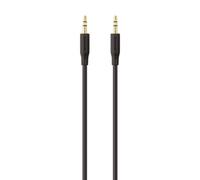Belkin F3Y117Bt2M Cavo Audio Jack Maschio a Doppio Jacks Maschio, 2 M, Nero