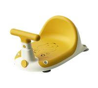 Portable Baby Bathtub Seat, Non-Slip Toddler Bath Chair, Safe Supportive Bathroom Stool, Comfortable Shower Seat for Babies Sitting Up 14.57x10.71x8.11 Inch