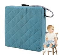 Portable Baby Booster, Toddler Cushion Seat, 12.6x12.6in Skin-Friendly Booster Chair, Comfortable and Supportive Design, Easy to Clean for Eating, Dining, Camping, Beach, Travel