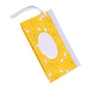 Portable Baby Wipes Holder - Reusable Waterproof Wipe Case | Leakproof Refillable Container for Nursery Stroller Diaper Station Organizer, Stylish Boho Themed Pattern for Kids Care Bathroom Travel