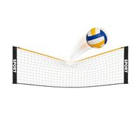 Portable Badminton Net - Height Adjustable Badminton Volleyball Tennis Net | Weatherproof Foldable Replacement Nets | Suitable For Indoor Outdoor Courts Backyards School Playgrounds