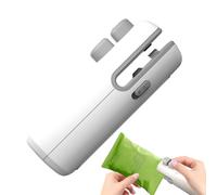 Portable Bag - Electric Resealing Device with Built in Cutter, USB Rechargeable System, ABS Housing, Easy | Food Packaging Tool, Airtight Snack Saver, Closer