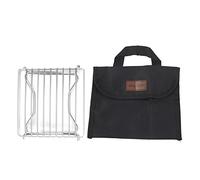 Portable BBQ Grill | Stainless Steel Folding Grill for Outdoor Cooking | Camping Grill/Picnic Grill/Backyard BBQ | Compact Design with Storage Bag