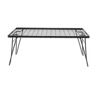 Portable BBQ Grill Table | Foldable Camping Grill with Draining Rack | Outdoor Cooking Table for Camping/Picnics/Hiking | Compact & Lightweight