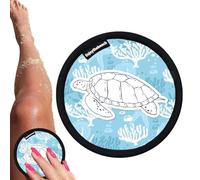 Portable Beach Cleaning Mitt, Sand Wipe Off Brush for Skin and Paws, Must-Have Travel Accessory for Family Outings, Vacations, Camping, and Coastal Adventures, 4,72 pollici