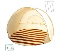 Portable Beach Tent With UV Protection And Waterproof Design, Beach Shade Sun Canopy With Ground Stakes, Ideal For Outdoor Camping, Fishing, Hiking, Picnic, Travel, Summer Parties, Patio