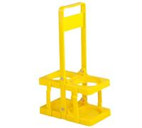 Portable Beer Rack - Carry Drinks Safely Without Spills | Handheld Foldable Beer Basket With Non-Slip 2-Hole Design Holds Large Fast Food Cups | Perfect Camping Picnic BBQ Trip Bar Restaurant Van