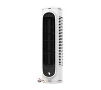 Portable Bladeless Desk Fan - 3 Speed Battery Operated, Tower Air Circulator, Compact Cooling Device | For Office Indoor Kitchen Picnic Vacation Outdoor Camping Travel Use Tower Fan, Cooling Portable