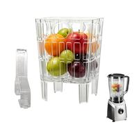 Portable Blender Basket, Heat Resistant Container, Scratch Resistant Kitchen Tool, Safe Sturdy Design, for Indoor Home Restaurant Dorm Apartment Meat Drink Coffee Mixing Preparation Easy Use