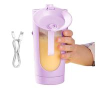 Portable Blender Cup, 700ml Cordless USB Rechargeable Fruit Mixer, Convenient Personal Juicer for Shakes Smoothies Protein Drinks, Women Men Teens Adults Kitchen Gym Travel Dormitory Hotel School