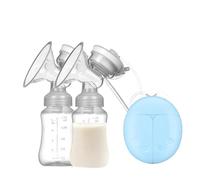 Portable Breast Pump | Double Electric Milk Pump | Silent Breastfeeding Pump | Travel Friendly Pump | High Suction Breastfeeding Device Strong Suction Power For Breastfeeding Mothers