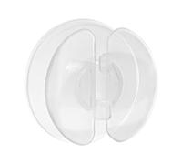 Portable Cable Winder, Adhesive Round Travel Reel, Transparent Cord Organizer, Tidy Wrap Keeper, Usb Management Case, Compact Storage Solution, Large Capacity, 7 * 7 * 2.5cm