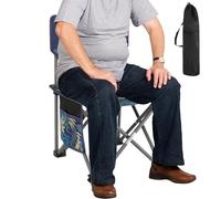 Portable Camping Chair - 28.3 Inch Foldable Camping Chair | Oxford Cloth Seat - Waterproof wear-resistant outdoor chairs with carbon steel frame storage bag for travel fishing hiking campings use