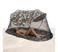 Portable Camping Tent, 2-3 Person Sun Shelter, Lightweight Screen Tent with Storage Bag, Easy-Carry Backpacking Gear, Durable Outdoor Canopy for Beach, Hiking, and Backyard Picnic