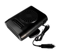 Portable Car Heater, 200 W Heating Fan, Windshield Defroster for Interior Climate Control, 12 V 24 V Compact Unit, Vehicle Cabin Warmer, Winter Driving Aid, Trailer Garage Outdoor Use, 4,13 x 2,99
