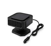 Portable Car Heater Defroster with 360-Degree Rotating Base, 12v (#B) | 2-in-1 Heating Fan, Plug-In Defogger Handheld Windshield Deicer Setup, Windshield Defroster Fan for Car, Suv, Truck & Rv