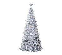 Portable Christmas Tree - Pull Up Christmas Tree - Artificial Foldable Home Decor Without Lights for Thanksgiving Holiday Party Offices Home Room Yard Farm Garden Lawn Outdoor Indoor Park