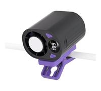 Portable Clip Fan, Rechargeable Cooling Fan, Digital Display Air Circulator, Stroller Clip on Blower Adjustable Speed, Hands Free Cooling Device for Cycling Traveling Fishing Camping Beach Office Use