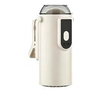 Portable Clip On Fan - 5-Speed LED Display, 4000mAh Battery with Strong Grip Base, High-Velocity Brushless Motor, Quiet Airflow, Travel Cooling Fan for Camping Business Trip Vacation