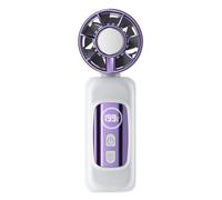 Portable Clip On Fan, LED Digital Cooler, 5 Speed Personal Blower