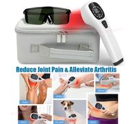 Portable Cold Laser Red LED Light Therapy Device for Knee Elbow Back Pain Relief