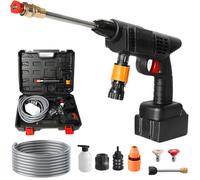 Portable Cordless High-Pressure Washer Cordless Pressure Washer Power Washer with 48V Batteries for Car Floor Patio Cleaning