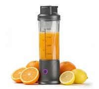 Portable Cordless Mini LOP - for Juice, Shakes, Fruit & Protein Powder - Smoothies Juicing and Fod Processing 450ML Cordless Personal LOP Rechargeable for Home/Picnic/Sports/Office