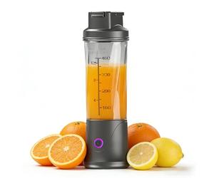 Portable Cordless Mini LOP - for Juice, Shakes, Fruit & Protein Powder - Smoothies Juicing and Fod Processing 450ML Cordless Personal LOP Rechargeable for Home/Picnic/Sports/Office