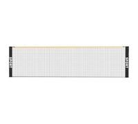 Portable Court Divider, Adjustable Height Mesh, Game Net with Strong Frame, Play Net with Quick Assembly, Multi Purpose Equipment, for Lawn Park Gym Yard Teen Adult Recreation Practice