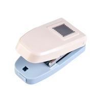 Portable Craft Supplies Stamp Paper Punch Rectangular Lever Action | Scrapbook Punches Stamp Maker for Home School Journal Arts & Crafts Scrapbooking Classroom Letter Card Making