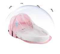 Portable Crib - Removable Travel Cot With Net | Washable Cot With Awning