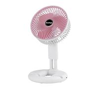 Portable Desk Fan - 3 Speeds Wide Angle Foldable 120 Adjustable Base