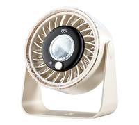 Portable Desk Fan - ABS Rechargeable Mini Cooler With 3000mAh Battery Table