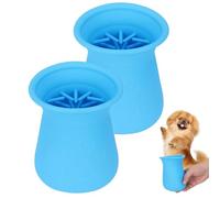 Portable Dog Paw Cleaner Cup, Dog Foot Cleaning Cup with Massage Needles for Easy Paw Cleaning, Ideal for Walking, Travel, Home, and Camping, Helps Remove Dirt & Mud Quickly