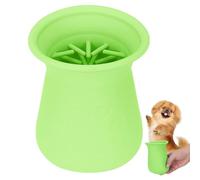 Portable Dog Paw Cleaning Cup | Paw Washer Cup For Dogs | Massage Needle Design Paw Cleaner | Portable Paw Cleaner For Pets | Dog Paw Washing Cup Portable And Easy To Use Silicone For Your Pet