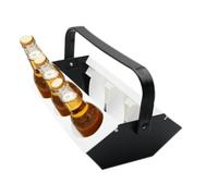 Portable Drink Holder Carrier Beer Travel Carry With Ice Compartment