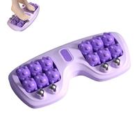 Portable Dual Foot Massage Roller, 2025 Best Dual Foot Roller Acupressure Massager for Plantar Fasciitis, Improved Circulation,Relaxing Gifts for Home Office Use (green)