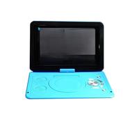 Portable Dvd Player Schermo HD da 13,9 Pollici Schermo Rotondo Smart TV VCD Lettore Dvd Mini TF Card USB Video Televisore Opzionale
