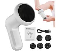 Portable Electric Body, Sculpting Equipment Device, Six-Gear Adjustment, Sturdy e Cordless Ricaricabile Design, per donne, adulti, uomini, 15 x 14 cm