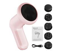 Portable Electric Body, Sculpting Equipment Device, Six-Gear Adjustment, Sturdy e Cordless Ricaricabile Design, per donne, adulti, uomini, 15 x 14 cm